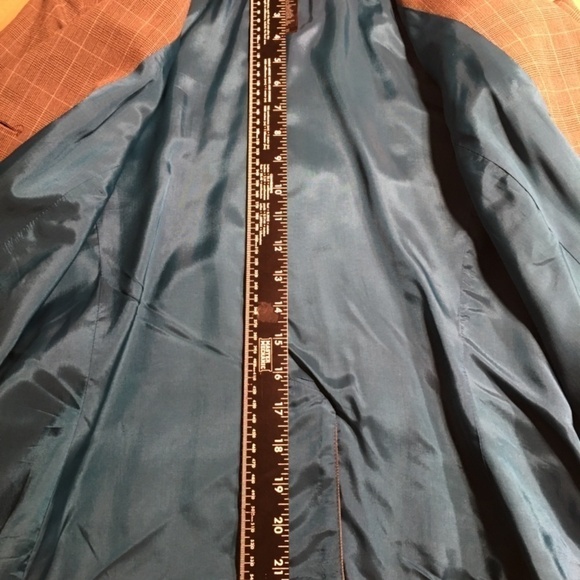 kenneth COLE Brown/Blue GLEN PLAID/Windowpane Career BLAZER, Size 10 - Picture 8 of 9